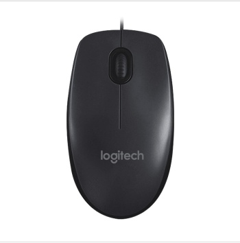 罗技(Logitech) M90有线鼠标台式机外设USB连接 笔记本电脑家用办公光电鼠标 黑色 XTGM01080937587702