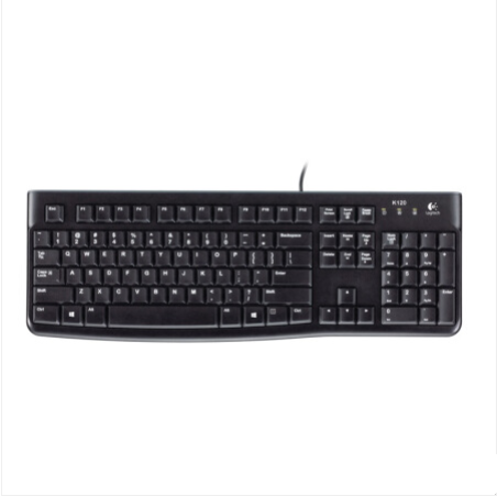 罗技(Logitech) K120有线键盘USB电脑台式机笔记本家用办公全尺寸键盘 XTGM202302131514120